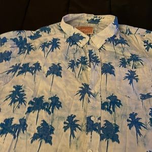 Beach shirt blue